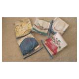 Embroidered Pillowcase Lot