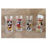 Mickey Mouse Glassware Lot