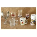 Glassware Lot, Beef-&-Boards Flintstones