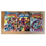 Marvel Super Heroes Secret Wars 1-3 Comic Book Lot