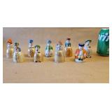 Vintage Occupied Japan Dutch Boy Girl Bells