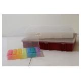 Plastic Bead Jewelry Containers Medicine Box