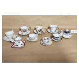 Child-Size Tea Cups Saucer, Tea Pot Lot