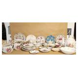 Tea Cups Saucers Mix and Match Sugars Creamer Tea