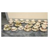Tea Cups Saucers Lot