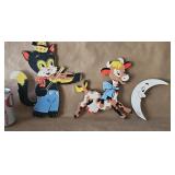1950s Dolly Toy Co. Cat & The Fiddle Cow Moon