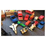 1970ï¿½s Gay Toys Inc Car Rescue and Race Car Lot