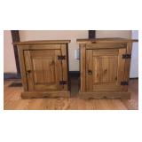 Wooden End Table 20ï¿½ Square Made in Brazil