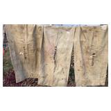 Feed Sacks w/ Necessary Repairs (3)
