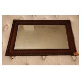 Wall Mirror with 2.5" Wood Frame 25.75" x 16.75"