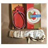 Kantleek Hot Water Bottle and Hooks Back Brace