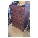 Six Drawer Chest-of-Drawers W30 H43 D17(Hats