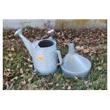 Galvanized Watering Can Funnel