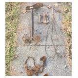 Vintage Shoe Repair Lot Metal Rug Beater Cow
