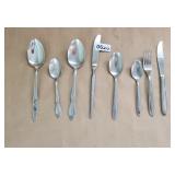 Stainless Steel Silverware Lot Oneida Capri