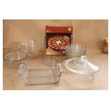 Glass Serving Bowls Bake Ware Gire King Anchor