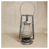Antique S. G. & L. Complete. Oil Lantern Side