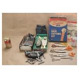 Hair Cutting Clippers Scissors Perm Rods