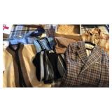 Menï¿½s 1950-60ï¿½s Plaid Jacket Wool Cardigans