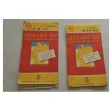 1954 Shell Road Map Germany