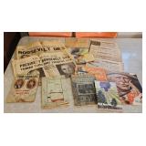 Newspaper Lot April 13, 1945 Stars and Stripes