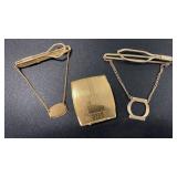Menï¿½s Tie Bars & Belt Buckle