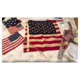 USA Flag Lot Cloth