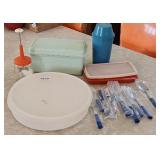 Tupperware Nut Chopper Aunt Jemima Pancake Batter