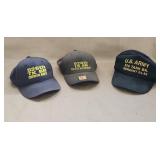 U.S. Army WWII Ball Caps Velcro Backs 826th TK BN