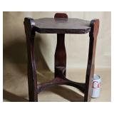 Vintage Wood End Table