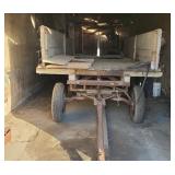 Homemade Wagon with Hydraulic Dump-Bed