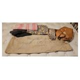 National Biscuit Co. Feedsack Old Fabric, Batting