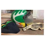 John Deere Snowmobile Helmet & Accessories