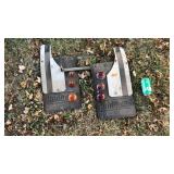 Glass Tail Light Covers and Mud Flaps