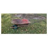 Metal Wheelbarrow