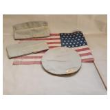 Army Garrison Hats Beret American Flag 1950s