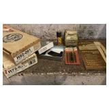 Gun Boxes (Empty), BBs, Cleaning Brushes