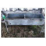 Galvanized Double Washtub 59.5L 20D
