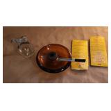 Tobacciana Dills Pipe Cleaner Ashtrays Falcon
