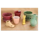 Pottery Flower Pots Vases McCoy Rumrill Morton