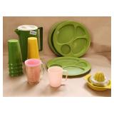 Vintage 60s Plastic Lot Woolards Lawn & Garden
