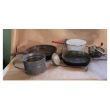 Kitchen Lot Skillets Large Cup Ladle Serving