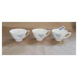3 Coffee Cups Made in USA
