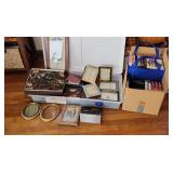 Photo Albums Frames Lot  VHS Lot of Recorded