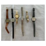 Womenï¿½s Wrist Watch Lot Mickey Mouse Elgin 10k