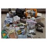 Hardware Lot Multipurpose Wire, Acorn, Nuts, Wire