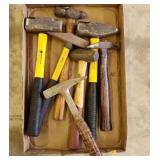 Hammer Lot Malco Tools Leather grip Minneapolis