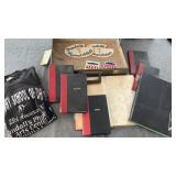 Ephemera Dance Bookkeeping Lot Vinyl Attache