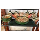 Barbara Swain 1997 Ceramic Dish Set