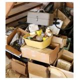 Tool Box Alternator Parts Lighter Fluid Wooden